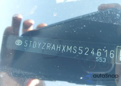 2021 Toyota Highlander Limited z USA, uszkodzony, nr VIN 5TDYZRAHXMS524616